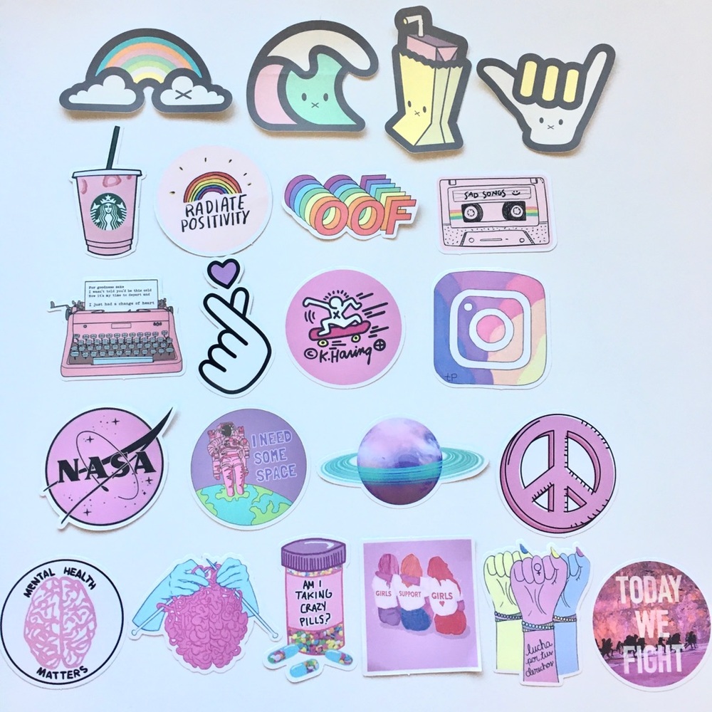 summer sticker pack 💖🌊☀️